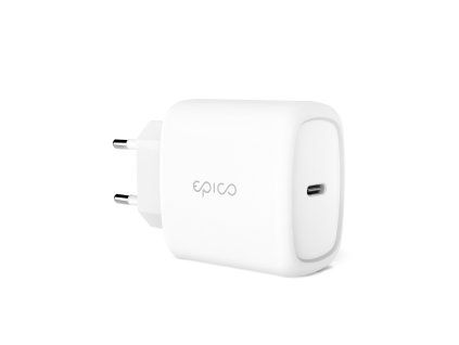EPICO 20W USB-C napájecí adaptér - Bílá