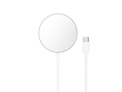 Bezdrátová magsafe nabíječka Recci RCW-11 15W - Bílá