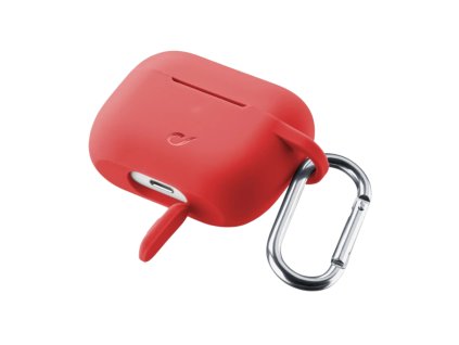 Cellularline Bounce ochrané pouzdro na AirPods PRO - Červená