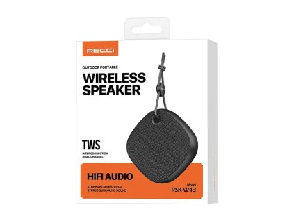 Bezdrátový reproduktor Recci RSK-W43 Melody Černá
