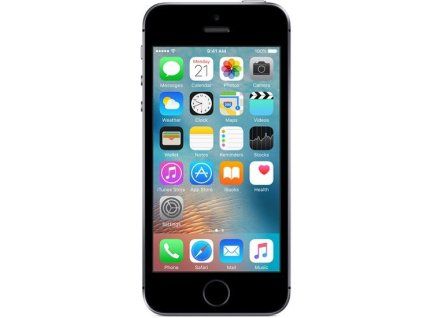 iPhone SE 1 128GB (2016) Vesmírně šedá třídy Velmi dobrý