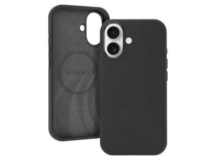 Liavec Silky MagSafe kryt pro iPhone 17 Černá