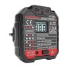 Tester zásuvek s digitálním displejem Habotest HT106D