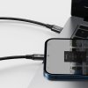 Kabel USB-C řady Baseus Rapid 3 v 1 pro M L T 20W 1,5 m černý