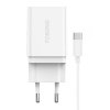 Rychlonabíječka Foneng 1x USB K300 18W + kabel USB na USB-C