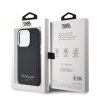 Karl Lagerfeld Grained PU Hotel RSG Zadní Kryt pro iPhone 13 Pro Max Black