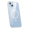 Baseus Crystal Series Magnetické pouzdro pro iPhone 14 Plus + tvrzené sklo