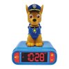 Digital alarm clock with a Chase 3D nightlight Lexibook