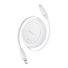 Baseus Free2Pull Mini USB-C to USB-C USB cable, 60W, 1, (white)