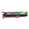 Gens ace 25C 2400mAh 2S2P 7.4V Saddle Airsoft Gun Lipo Battery with Mini Deans(T) Plug