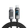 Cable USB Essager EXCTT1-LG0A-P USB-C to USB-C 100 W 1m