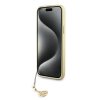 Guess 4G Charm Zadní Kryt pro iPhone 15 Pro Max Brown