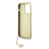 Guess 4G Charm Zadní Kryt pro iPhone 15 Pro Max Brown