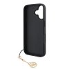 Guess 4G Charm Zadní Kryt pro iPhone 16 Plus Tone on Tone Grey