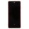 LCD display + Dotyk + Přední Kryt Samsung G781 5G Galaxy S20 FE Cloud Red (Service Pack)