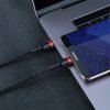 USB-C PD Baseus Cable Cafule PD 2.0 QC 3.0 60W 1m (černo-červený)