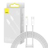Kabel USB-C pro Lightning Baseus řady Dynamic, 20 W, 2 m (bílý)