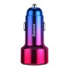Baseus Magic Car Charger USB USB-C QC 4.0 PD 45W - červenomodrá