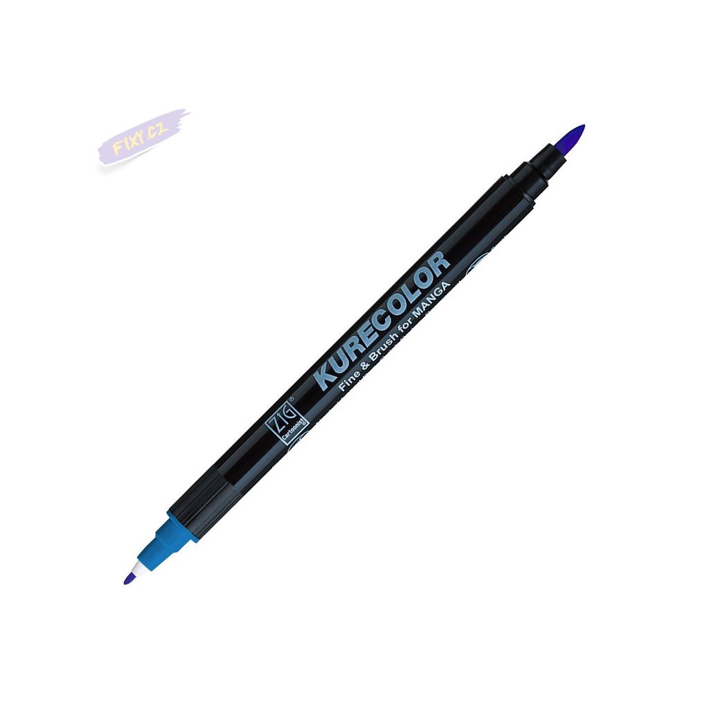 12780 1 kuretake zig kurecolor fine brush 364 cornflower blue