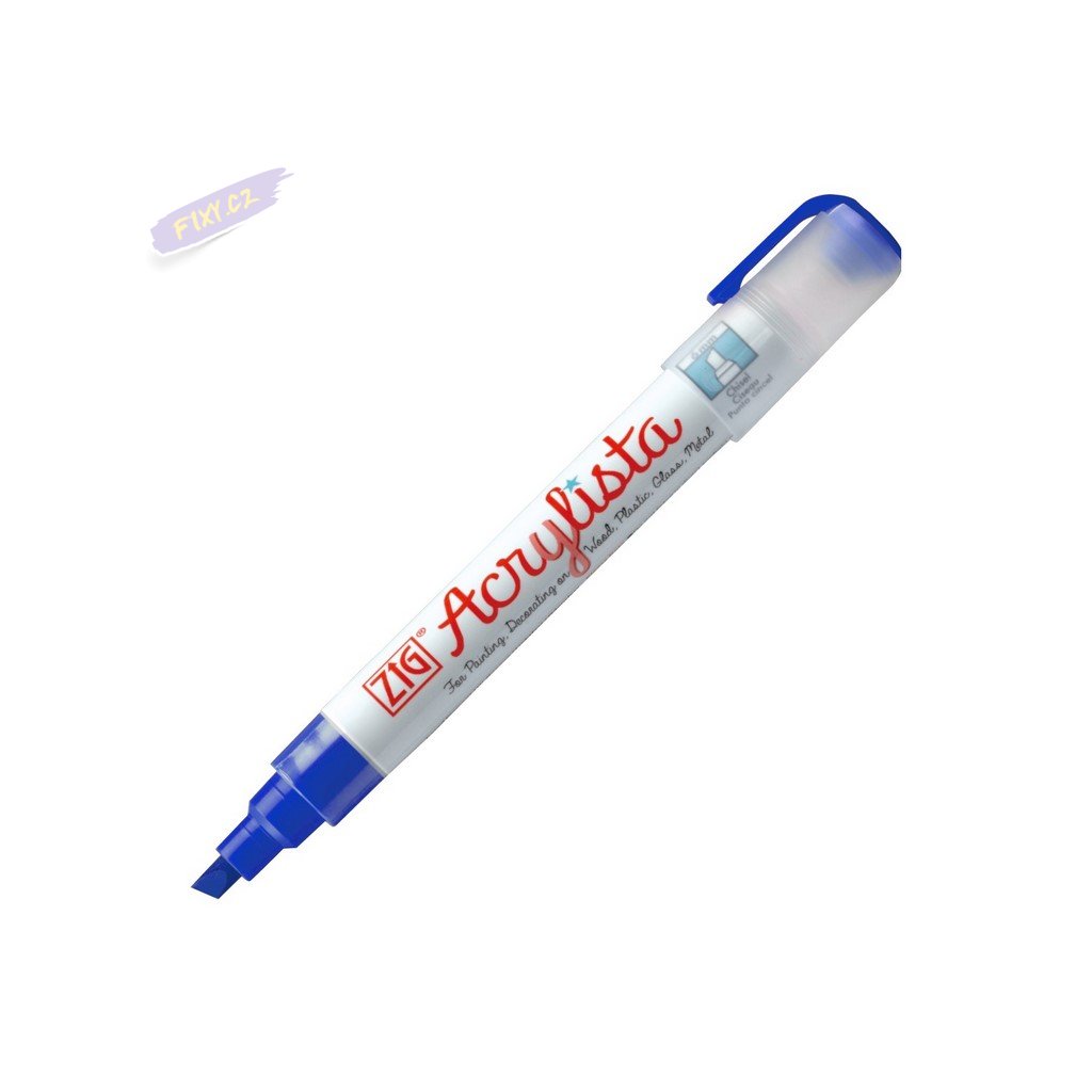 13497 2 kuretake zig acrylista 6mm 030 true blue