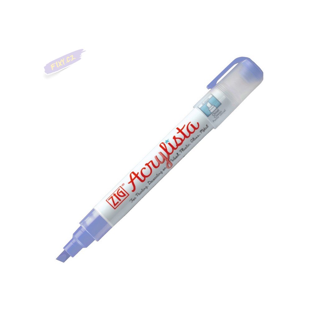 13521 2 kuretake zig acrylista 6mm 340 country blue