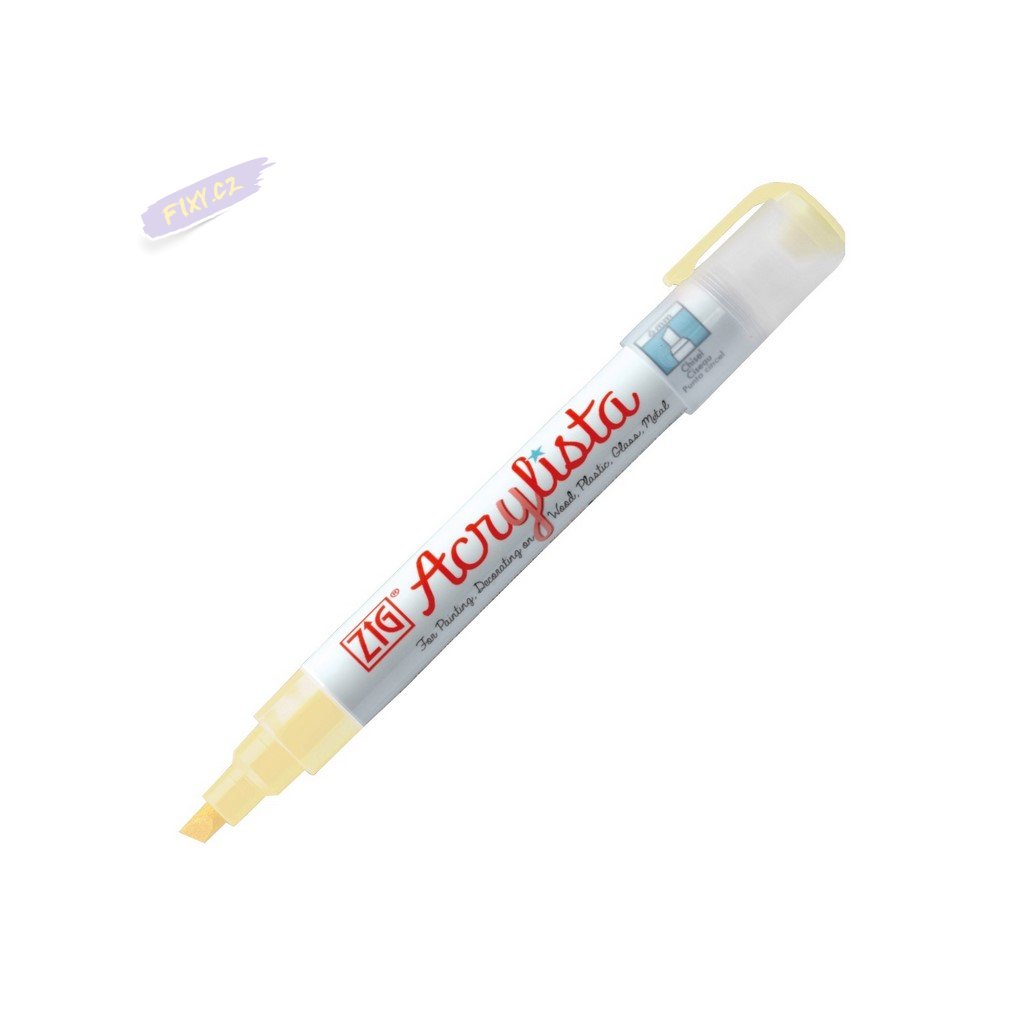 13548 2 kuretake zig acrylista 6mm 502 primrose