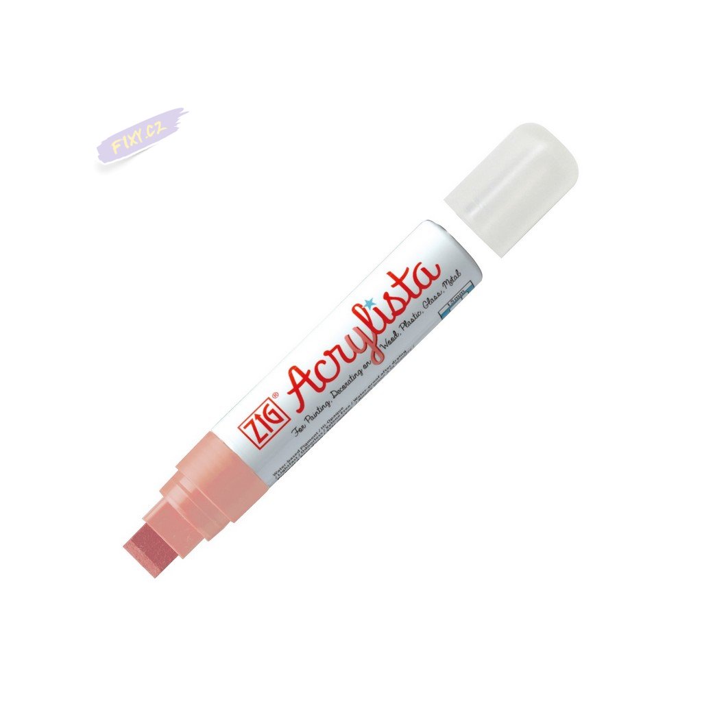 13602 2 kuretake zig acrylista 15mm 201 wild rose