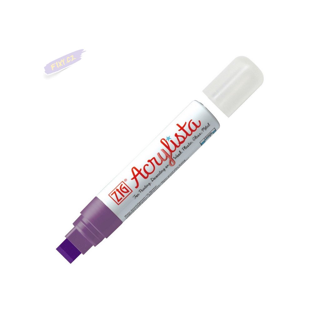 13650 2 kuretake zig acrylista 15mm 843 wild heather