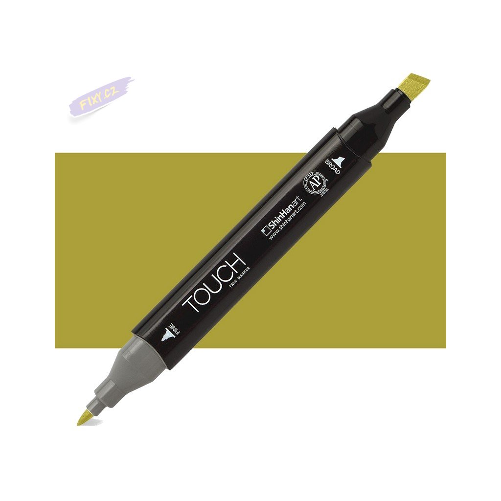 1743 1 y224 olive pale touch twin marker