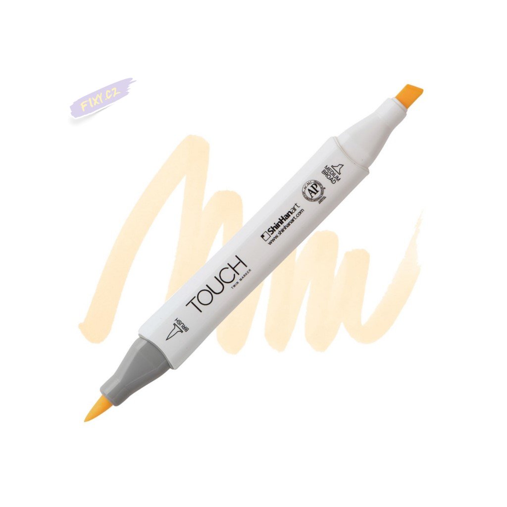 2250 2 br134 raw silk touch twin brush marker