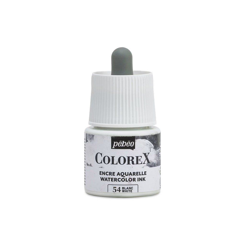 Akvarelový inkoust PEBEO Colorex 45 ml, White (54)