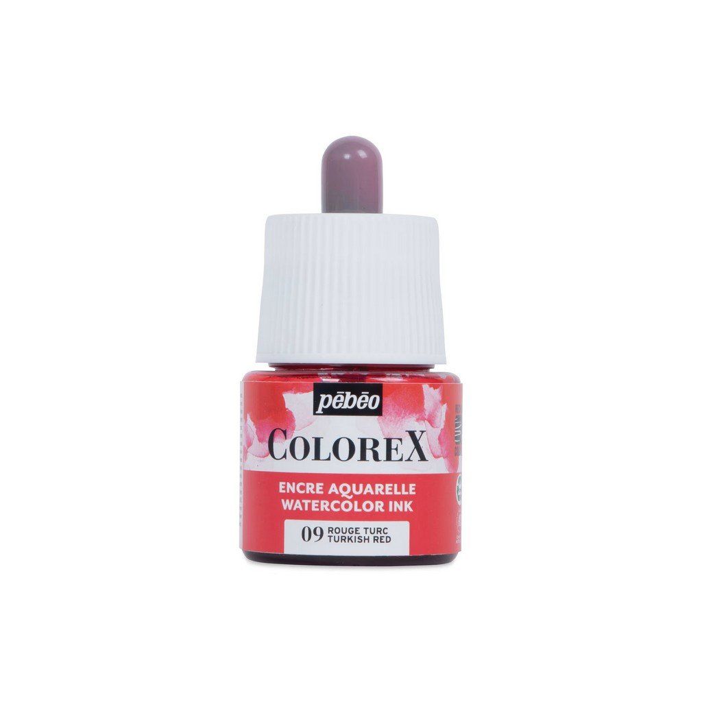 Akvarelový inkoust PEBEO Colorex 45 ml, Turkish Red (09)