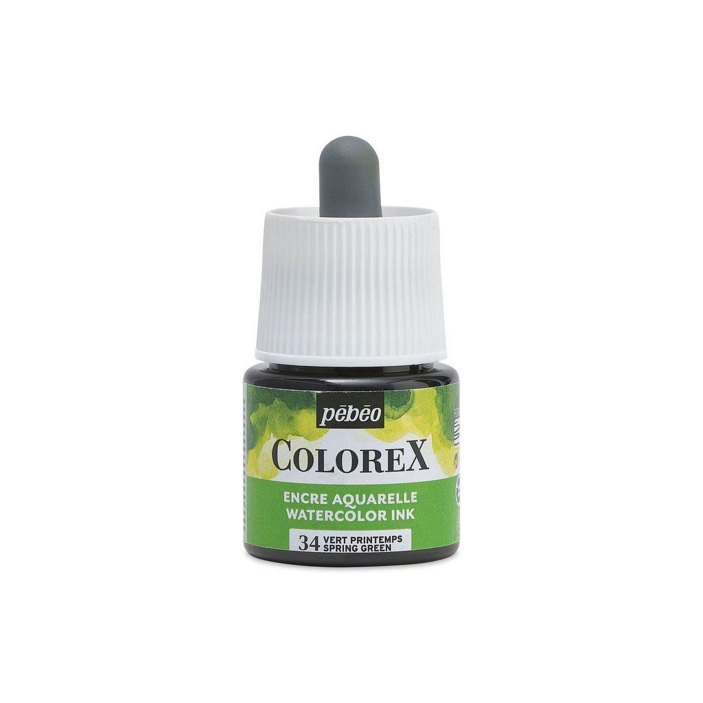 Akvarelový inkoust PEBEO Colorex 45 ml, Spring Green (34)