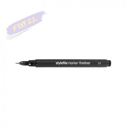 10419 1 fineliner stylefile cerny 0 1mm