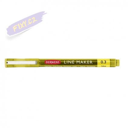 11520 1 liner derwent line maker 0 3mm zluty