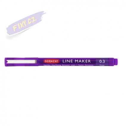 11529 1 liner derwent line maker 0 3mm fialovy