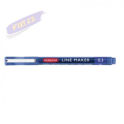 11532 1 liner derwent line maker 0 3mm modry