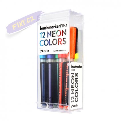 11664 3 karin brushmarker pro 12ks neon colours