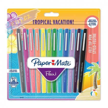 1212 2 paper mate flair medium 12ks tropical vacation