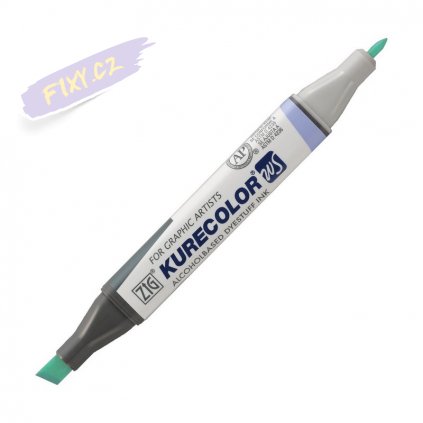 12336 2 kuretake zig kurecolor twin 330 pale blue