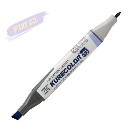 12366 2 kuretake zig kurecolor twin 367 dull blue