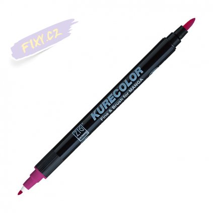 12717 1 kuretake zig kurecolor fine brush 229 dark pink