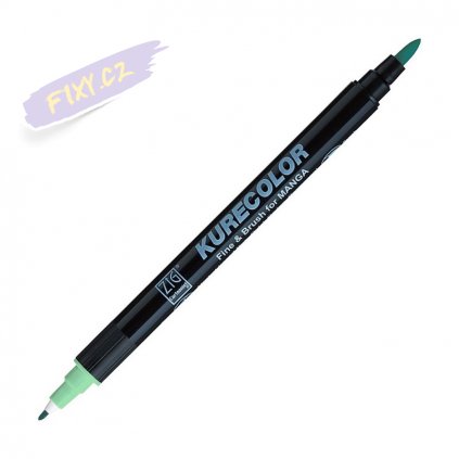 12843 1 kuretake zig kurecolor fine brush 532 aqua