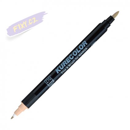 12903 1 kuretake zig kurecolor fine brush 740 pale blush