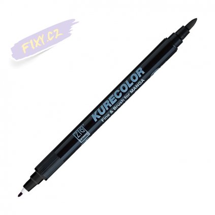 12999 1 kuretake zig kurecolor fine brush 900 black