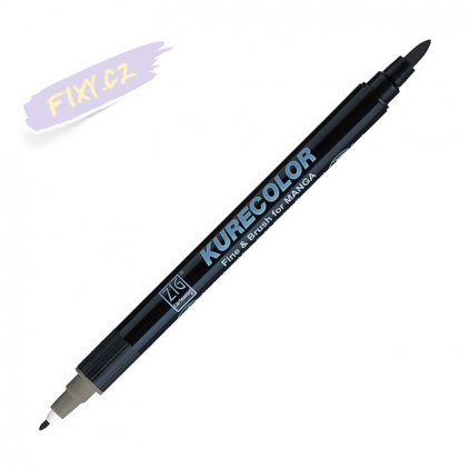 13020 1 kuretake zig kurecolor fine brush c06 cool gray 6