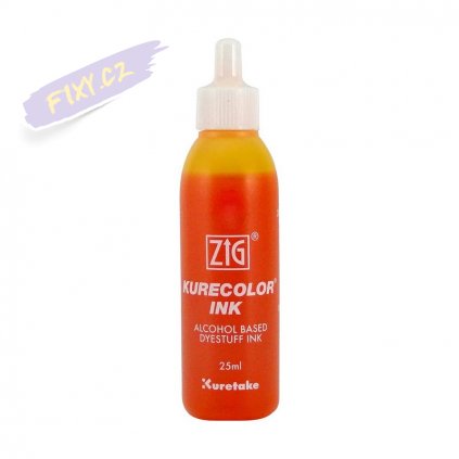 13083 1 kuretake zig kurecolor refill ink 25ml 106 yellow