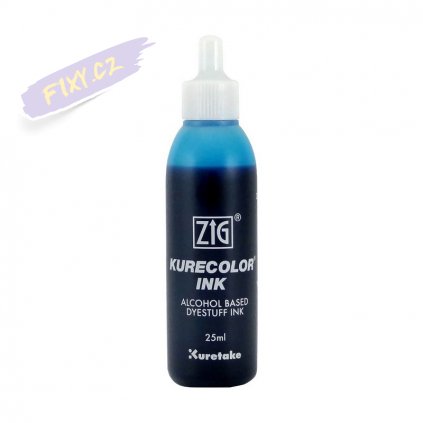 13146 1 kuretake zig kurecolor refill ink 25ml 305 cobalt blue