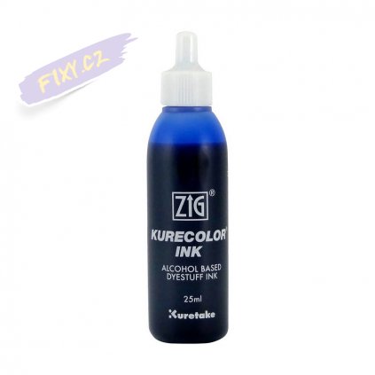 13188 1 kuretake zig kurecolor refill ink 25ml 364 cornflower blue