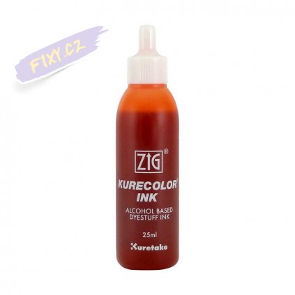 13203 1 kuretake zig kurecolor refill ink 25ml 407 orange